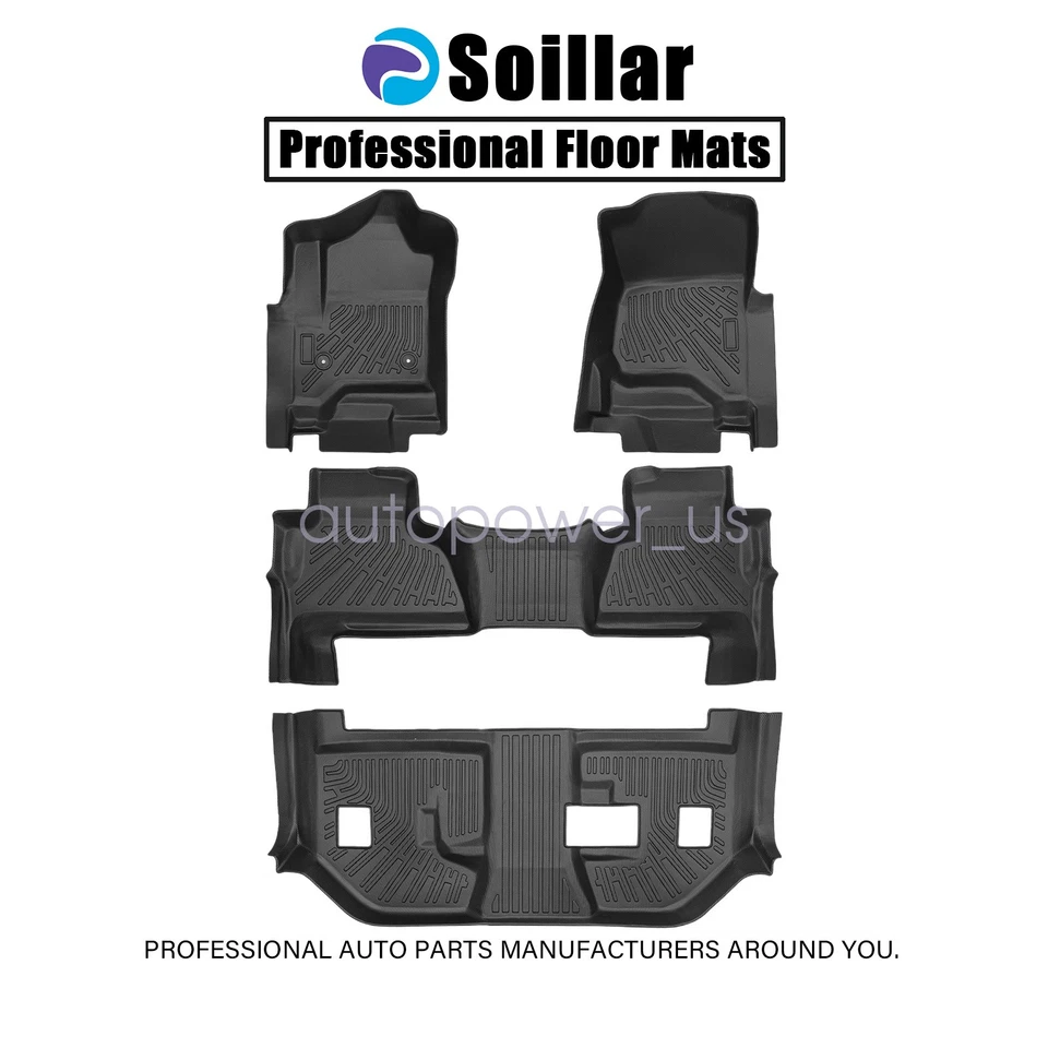 Alfombrillas forro para Cadillac Escalade ESV TPE 2015 2016 2017 2018 2016 2020 nuevas Foto 2 de 4