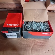 1000 x TIMCO Drywall Metal Stud Plasterboard Screws Bugle Fine Thread 4.8 x 90mm