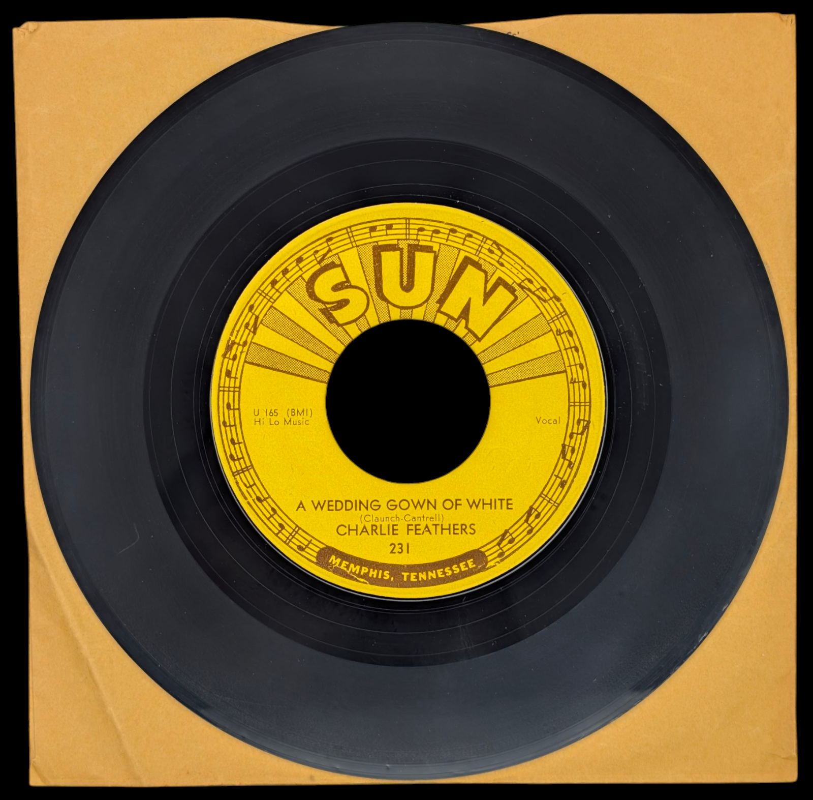 Charlie Feathers – Defrost Your Heart / A Wedding Gown Of White 231, US, 1955