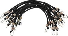 15 Pack 10 Inch Heavy Duty Bungee Cords