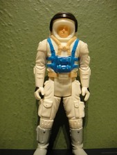 Original 1984 Robotix Commander X Astronaut Pilot Action Figure Space Age Atomic