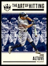 2021 Panini Diamond Kings The Art of Hitting Jose Altuve Houston Astros #AOH-9