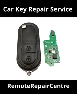 Reparaturservice für MG 3 2013 - 2016 2 Tasten Klappschlüssel Fob Reparatur Batterie Fix