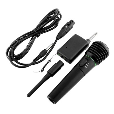 Dynamisches Mikrofon MIC Karaoke System 6,35 Mm Kabelgebunden Oder Kabellos 2 in