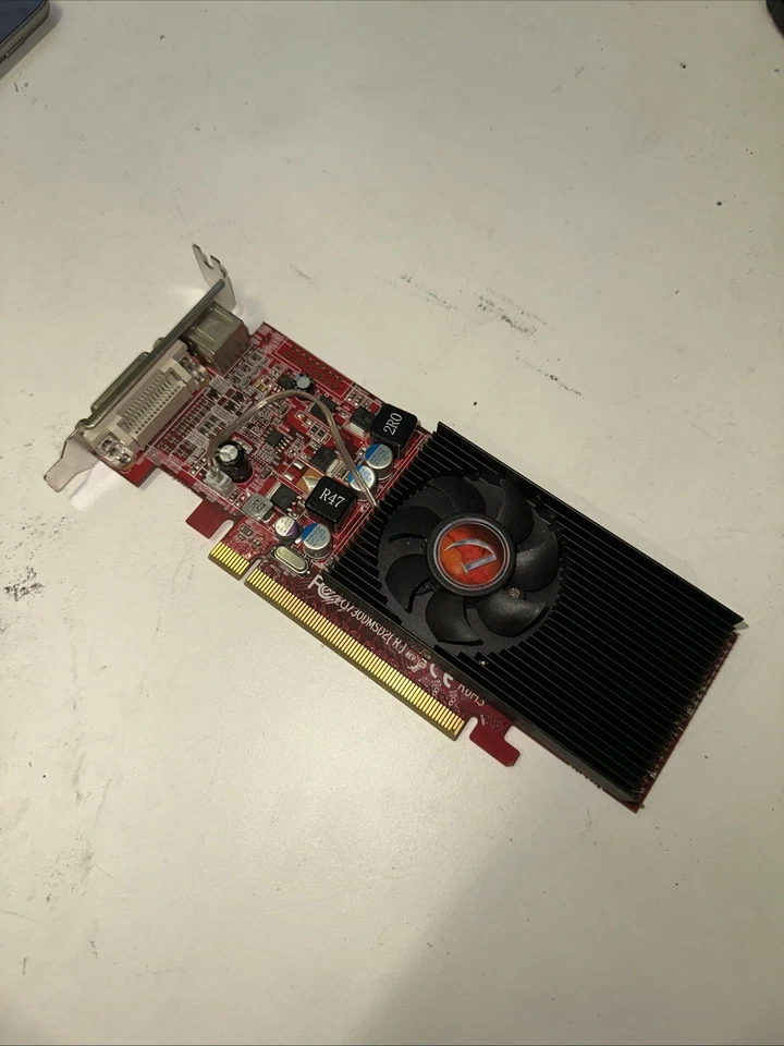 ATI Radeon HD 4650 1GB DDR2 PCIe x16 Graphics Card DVI HDMI VGA – Tested Working - Image 2 of 4
