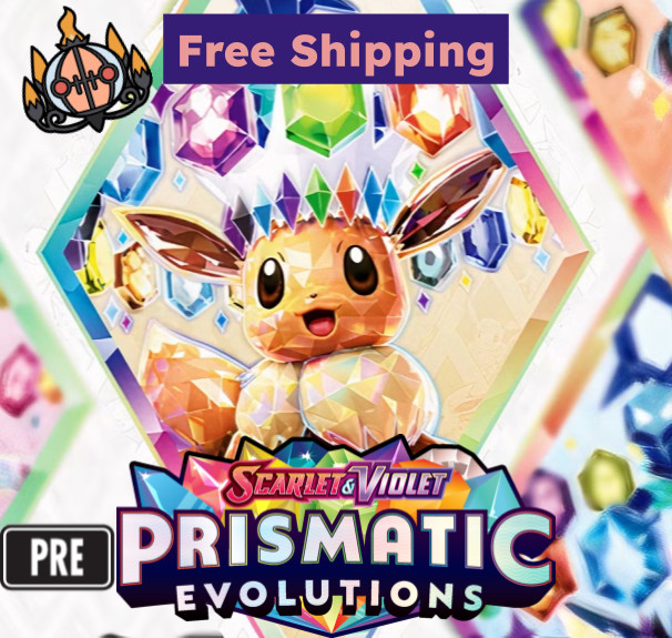 SV Prismatic Evolutions #001-131+ Singles You Choose NM-LP (Free shipping)