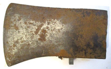 VINTAGE KELLY FLINT EDGE SINGLE BIT AX AXE HEAD TOOL for BELL SYSTEMS TELEPHONE