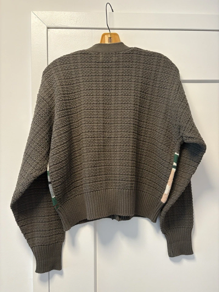 Cárdigan Suéter Vintage JH Collectibles Floral Manga Larga Talla Grande Foto 2 de 4