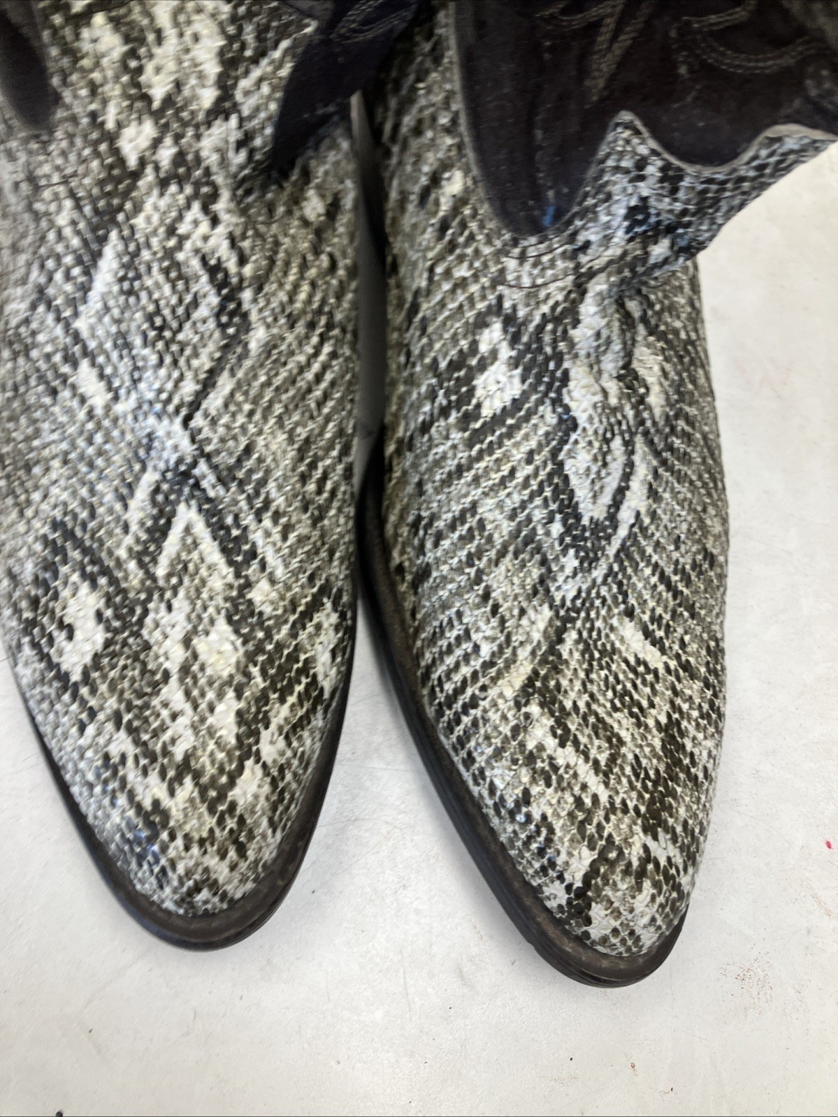 Laredo Genuine Python Leather Cowboy Western Hand… - image 10