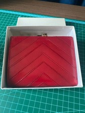 Valentino Garavani Quilted Wallet Red  Vintage 90s Wallet