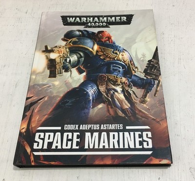 Warhammer 40,000 Codex Adeptus Astartes Space Marines Games Workshop HARDCOVER