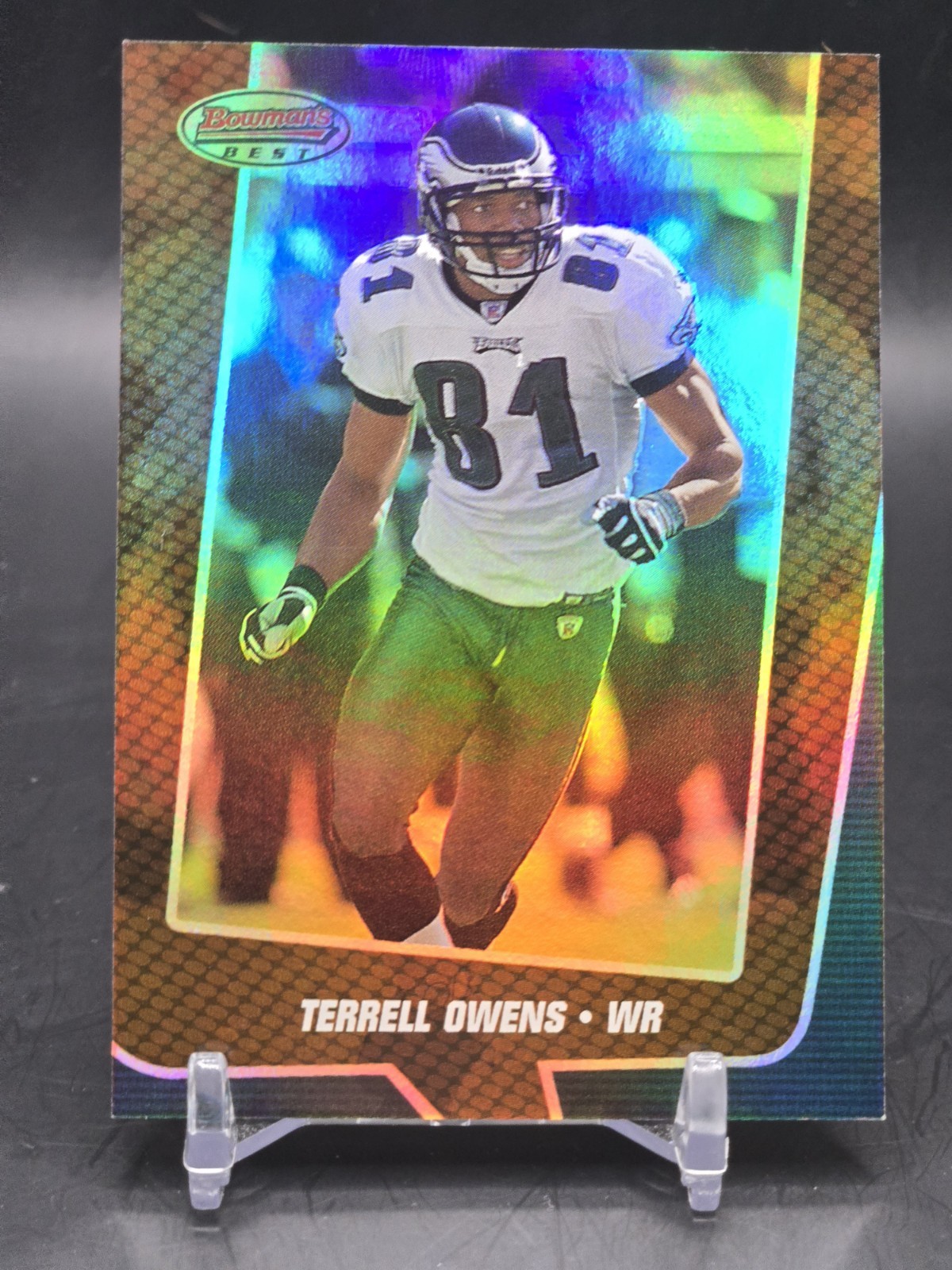 2005 Bowman's Best Bronze /199 Terrell Owens #4 HOF Eagles 