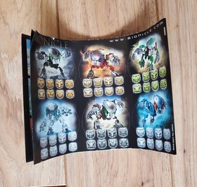 Lego Bionicle Pahrak-Kal 8577 COMPLETE w/ Instructions, Disc, & Container Comic