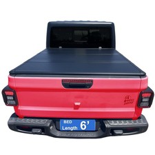Hard Tri-Fold Tonneau Cover 6ft for 2019-2023 Ford Ranger Long Bed FRP Fleetside