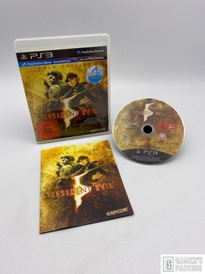  Resident Evil 5 - Gold Move Edition   PlayStation 3   Disc neuwertig   CIB  