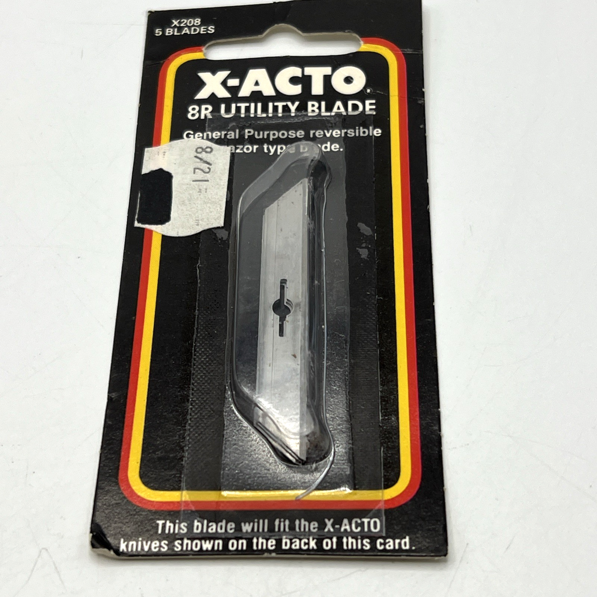 Xacto 8R Utility Replacement Blades 5 Pack X208 | eBay