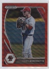 2021 Panini Prizm Draft Picks Red Wave Prizm Cody Morissette #PDP52 03j5