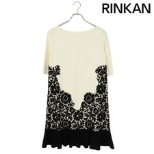 Valentino TB0KDA745JA short sleeve hem frill lace Dress Women's S Used 460744d7e