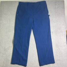 Vintage Workrite FR Carpenter Pants Men’s 40x32 Blue USA Made Nomex IIIA DuPont