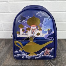 Mini Mochila Lámpara Loungefly Disney Aladdin Princesa Castillo Jazmín 2021 Nueva con Etiquetas