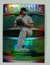 2020 Panini Prizm #B-2 Gerrit Cole Brilliance Silver Prizm New York Yankees