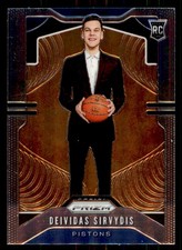 2019-20 Panini Prizm #298 Deividas Sirvydis Detroit Pistons