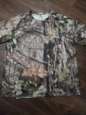 Mossy Oak Camo T-Shirt XL Realtree Hunting Outdoor Performance Tee