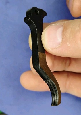 Two Tone Grooved Shortened Sporterized Trigger M1917 American Enfield Rifle Part