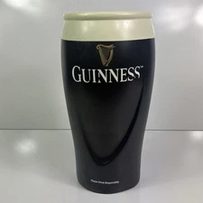 RARE Guinness Beer Ceramic Tip Jar 12 Inch Man Cave Bar Advertising Brewery