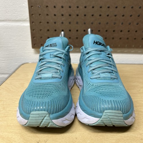 Sneakers Hoka donna One One Bondi 7 1110519 AEBL taglia 6 acqua running - Foto 2 di 9