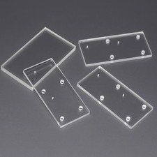 Custom Optical Glass Laser Precision Processing Ring Step Conical Glass Frame