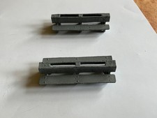 Wardie master models, two grey platform benches, unboxed.