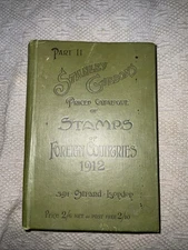 1912 Stanley Gibbons Priced Catalogue Stamps Of Foreign Countries Part 2