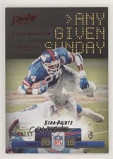 2021 Panini Prestige Any Given Sunday Xtra Points Red 34/299 Ottis Anderson 06y2