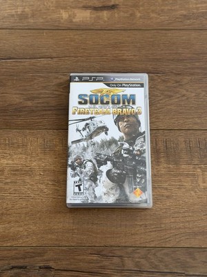 SOCOM US Navy Seals Fireteam Bravo 3 PlayStation Portable PSP Tested Fast Ship!