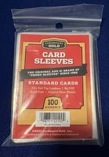Cardboard Gold Standard Card "Penny" Sleeves - 100+ count - MTG Pokémon