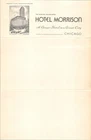 Hotel Morrison Letterhead 1920s Chicago Art Deco Skyscraper Stationery