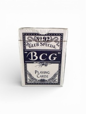  BCG  Playing Cards Club Special No. 92 Poker Size Extra Selected NEW SEALED