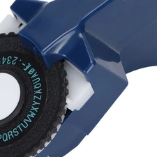 1 Embossing Label Maker Durable Waterproof Label Making For Office Blue