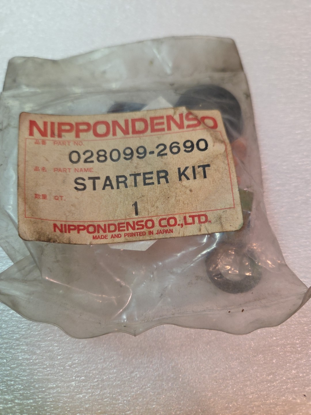 DENSO 028099-2690 STARTER KIT Sealed Bag 