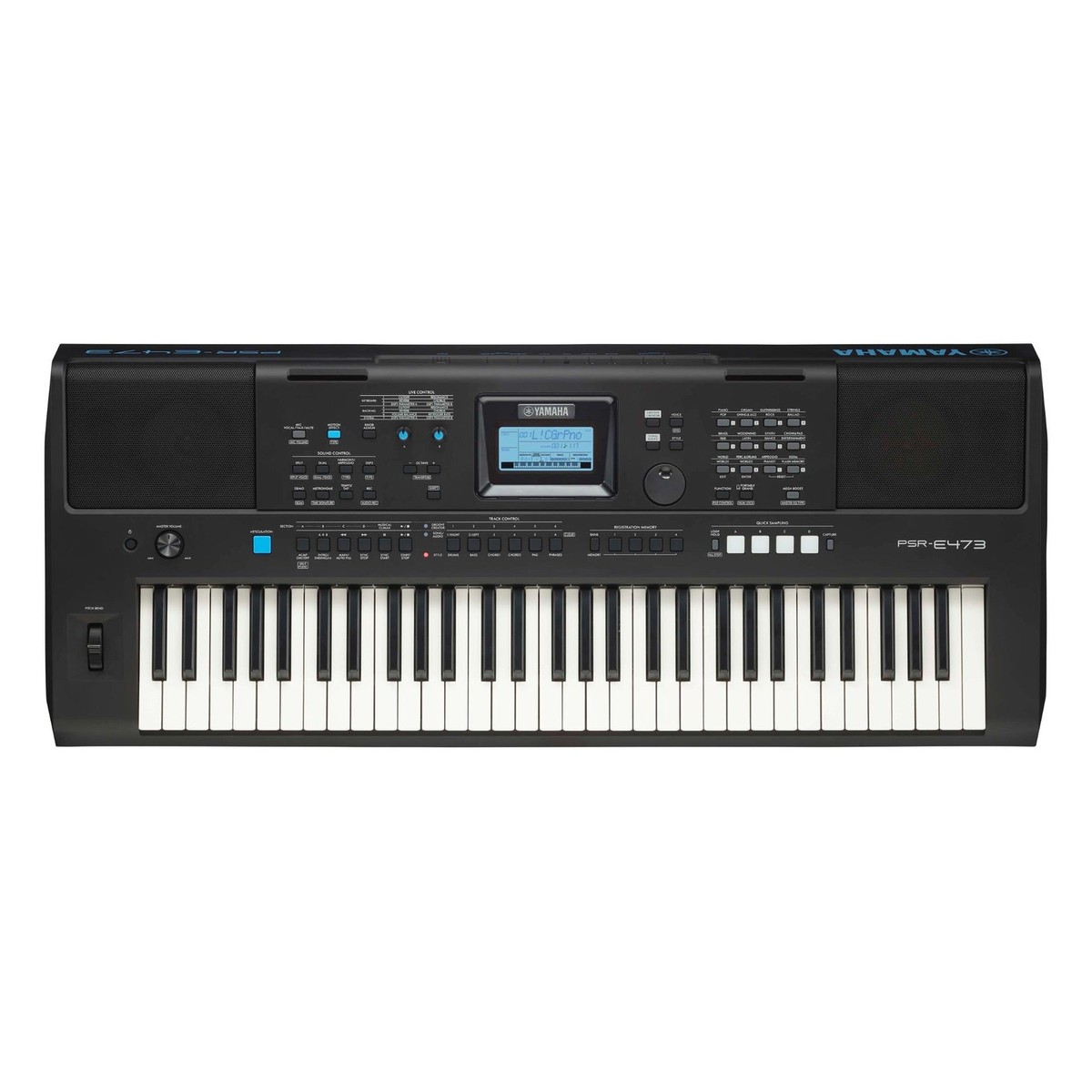 Yamaha PSRE473 61-key Portable Keyboard - Black for sale