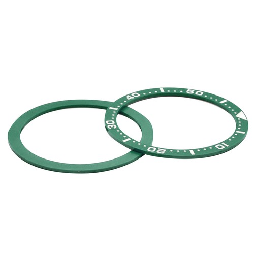 New 38mm Flat Ceramic Watch Bezel Insert Spare Parts Fit For SKX009 SKX007 Watch - Picture 5 of 15