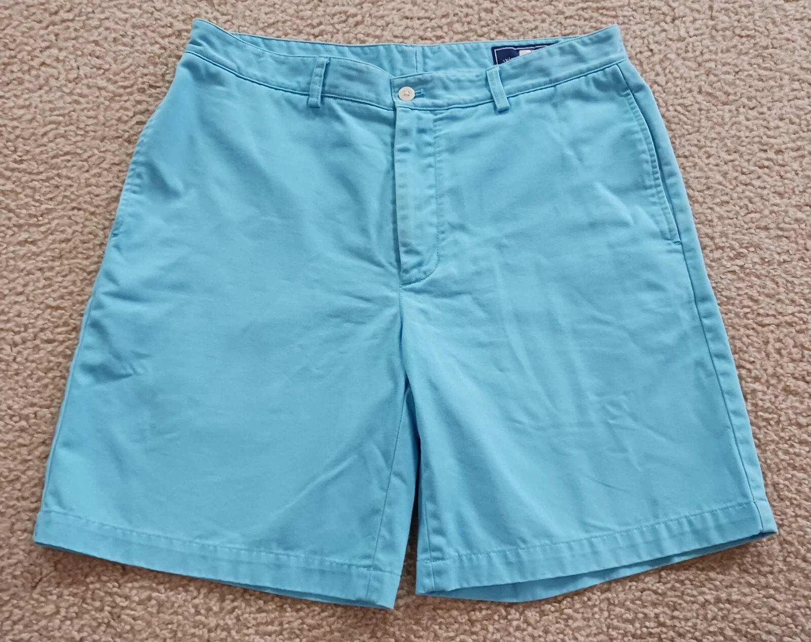 Vineyard Vines By Shep & Ian Club Short Mens 34 flat front