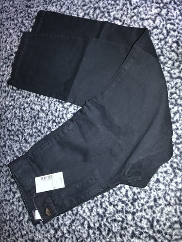Children’s Place Boy’s 7 Slim Navy Trouser Pants - Picture 2 of 10