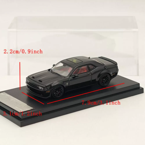 Stance Hunters 1/64 Dodge SRT Hellcat Diecast Models Car Collection Black - Picture 10 of 10