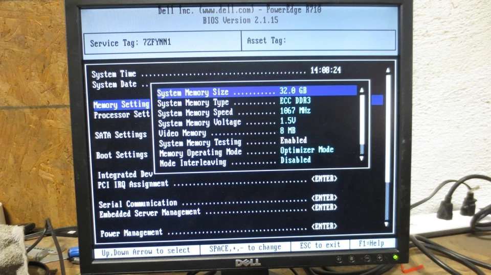 DELL R710 Rack Server 1 E5630 2.53GHZ 12 Cores / 24Threads/ NO HHD/32GB Ram  - Image 2 of 4