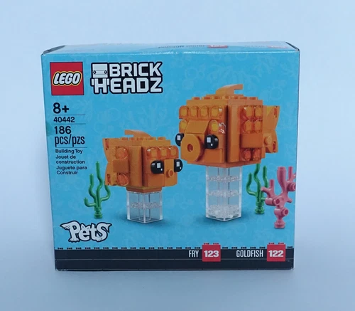 LEGO Brickheadz Goldfish (40442): New sealed clean box retired set