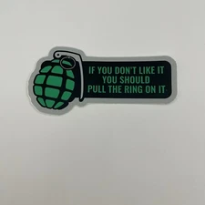  DoubleStar Grenade Sticker Decal NEW OEM Shot Show 2022