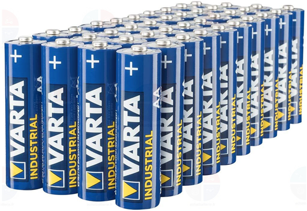 LR6 INDUSTRIAL PACK 40 Piles Varta