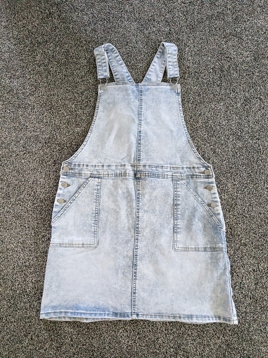 light blue pinafore dress Think Pink Girls Blue Pinafore Dress Lace Size 7